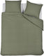 Beddinghouse summer dekbedovertrek - effen - tweepersoons - 200x200 220 - green
