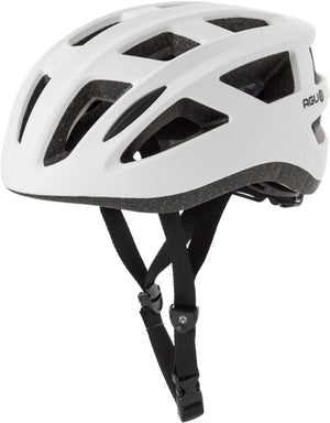 Agu attivo - fietshelm - in-mould helm - unisex - 58-61cm - 18 ventilatieopeningen - direct-dial systeem - wit - l xl