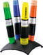 Stabilo luminator - markeerstift - extra grote inkttank - bureauset met 4 kleuren
