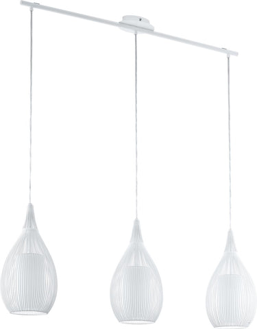 Eglo razoni - hanglamp - 3 lichts - lengte 990mm. - wit