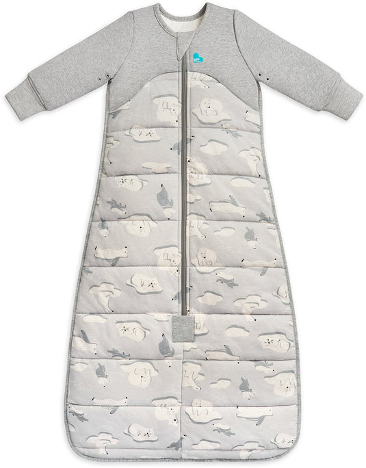Love to dream ™ slaapzak™ - slaapzak en dekbed in 1 - 18-36 maanden - 3.5 tog ( onder 16°c) - grijs