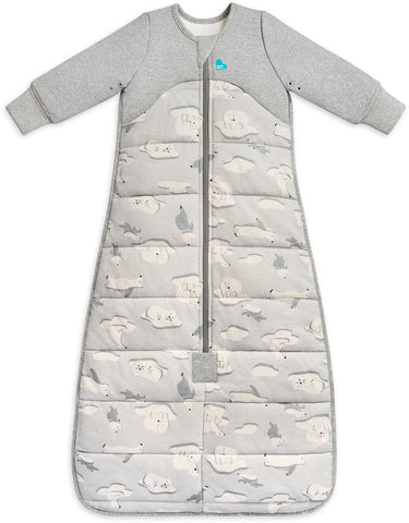 Love to dream ™ slaapzak™ - slaapzak en dekbed in 1 - 18-36 maanden - 3.5 tog ( onder 16°c) - grijs