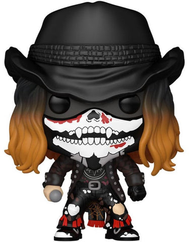 Funko pop rocks: rob zombie w bandana