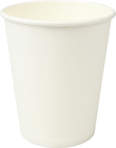 Q-connect beker uit karton | 150 ml | wit | pak van 100 stuks