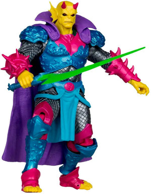 Mcfarlane toys dc multiverse action figure the demon (demon knights) black light edition (gold label) 18 cm action figuur