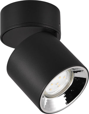 Trio guayana - plafondlamp - zwart mat - excl. 1x gu10 4,5w
