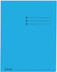 Esselte inlegmap folio 180gr blauw 100 stuks