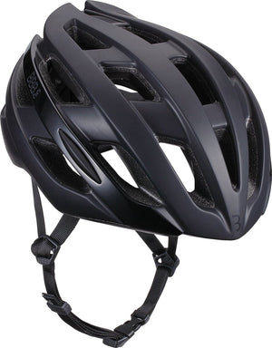 Bbb cycling hawk racefiets helm - medium: 54-58 cm - wielrenhelm - fietshelm volwassenen - sporthelm - mat zwart - bhe-151