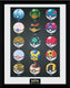 Merkloos sans marque pokemon - collector print 30x40 - pokeballs
