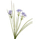 Roberts collection kunstgras met bloemen blauw 75cm