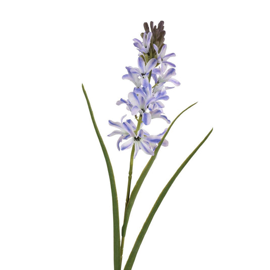 Roberts collection kunstbloem hyacint met gras blauw 70cm
