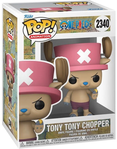 Funko one piece tony tony chopper (chase edition mogelijk!) vinylfiguur 2340 unisex pop! - neutraal - standard