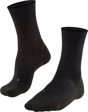 Falke go2 anti-blaar katoen functioneel materiaal golfsokken heren zwart - maat 42-43