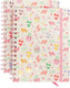 Kangaro spiraalboek - beach happy - a5 - lijn - 2 stuks - k-pm310007
