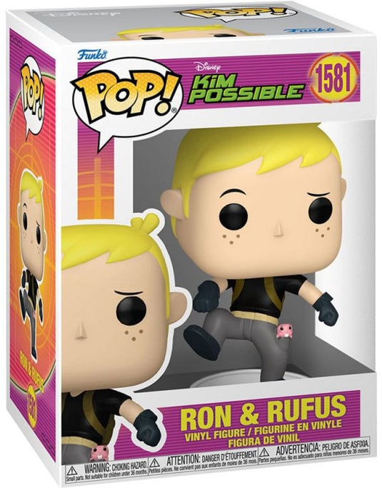 Funko pop! disney: kim possible - ron rufus