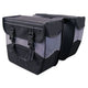 Greenlands dubbele fietstas 34 liter 35 x 31 x 16 cm (2x) - zwart wit
