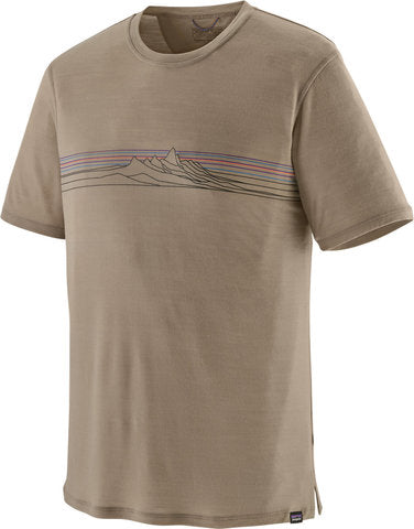 Load image into Gallery viewer, Patagonia capilene cool merino graphic s s shirt
