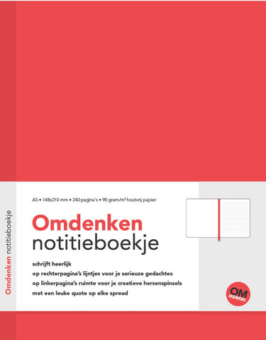 Omdenken notitieboekje