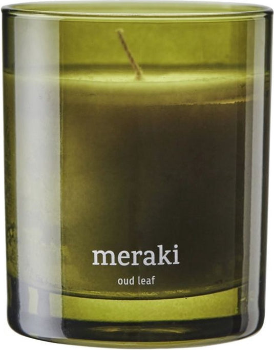 Meraki geurkaars oud leaf medium