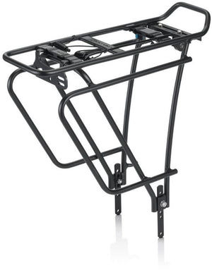 Xlc rp-r11 bagagedrager - carry more - aluminium - zwart - 26 tot 28 inch