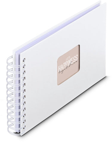 Hama spiraal fotoalbum - fine art - 24x17 - 50 pagina's - wit