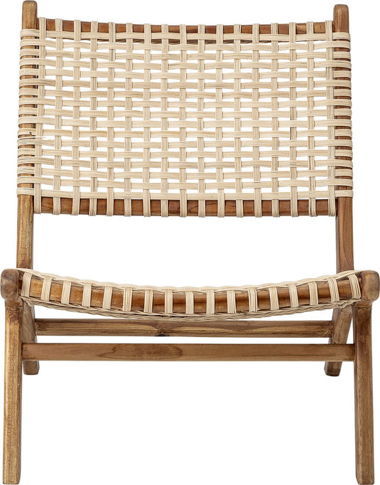 Bloomingville - keila loungestoel - nature - teak