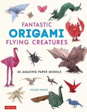 Fantastic origami flying creatures