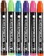 Creativ company glas- en porseleinstiften extra kleuren, 6st.