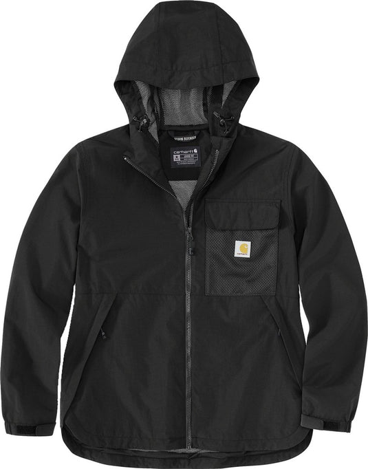 Carhartt packable jas zwart xl man
