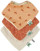 Trixie bandana slab 3-pack mix - fierce fox