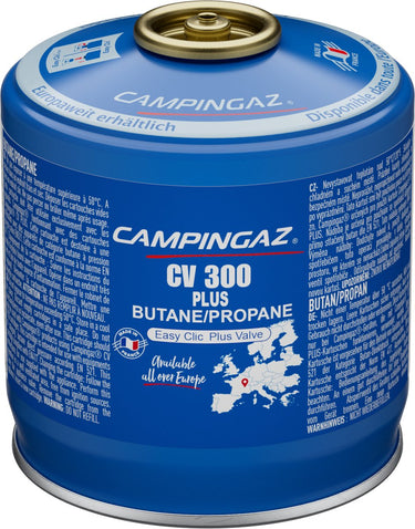 Campingaz cv300 plus cartridge - 1 stuk - kliksysteem - 240 gram butaan propaan - gas