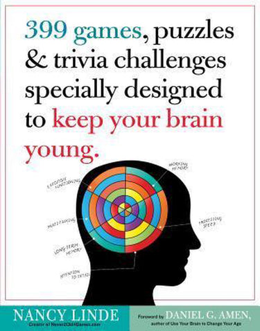 Nancy linde 399 games, puzzles trivia challenges specially designed to keep your brain young
