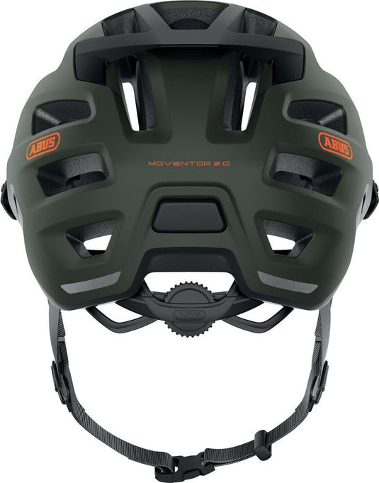 Abus fietshelm moventor 2.0 pine green s - 51-55 cm - groen - geschikt voor gebruik op mountainbikes - 295 g