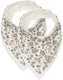 Jollein slab bandana retro flowers (2pack)