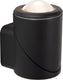 Lucide erin - wandspot wandlamp binnen buiten - led - 1x5w 2700k - ip65 - zwart