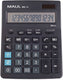 Maul bureaurekenmachine mxl 14 lcd-scherm 1-regelig, 14 cijfers solar batterij 20.5 x 15.5 x 3.5 cm zwart