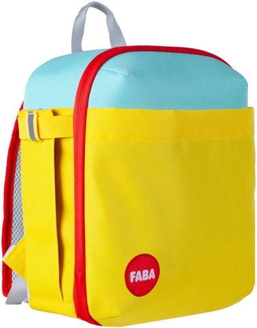 Faba sac à dos zipi pour enfants à partir de 3 ans, dimensions 23×27,5×15 cm, bretelles et appui dorsal rembourrés