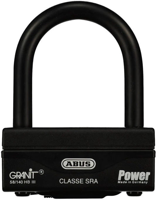Abus granit power 58 140hbiii beugelslot zwart 10 cm