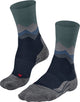 Falke tk2 anti-blaar dik wol functioneel materiaal wandelsokken heren blauw - maat 44-45