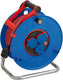Brennenstuhl garant bretec ip44 kabelhaspel voor bedrijfsmatig en bouwplaatsen, 40 m (van speciaal kunststof, voor gebruik op bouwplaatsen en continu gebruik buitenshuis, made in germany), blauw