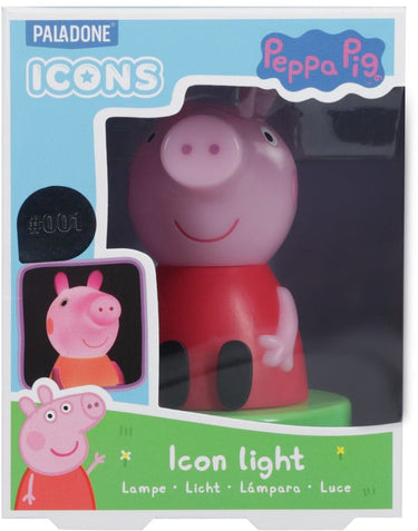 Paladone products peppa pig icons light peppa 11 cm lamps lights