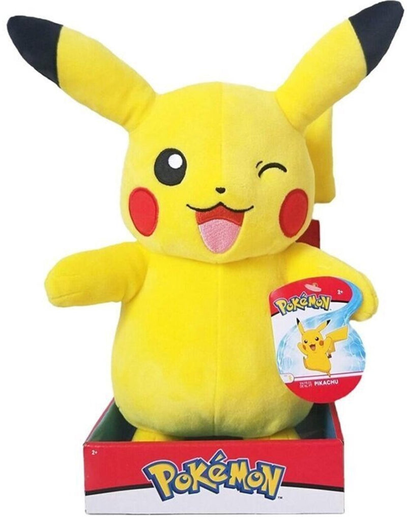 Afbeelding laden in galerijviewer, Jazwares pokémon knuffel pluche pikachu 4, 30cm
