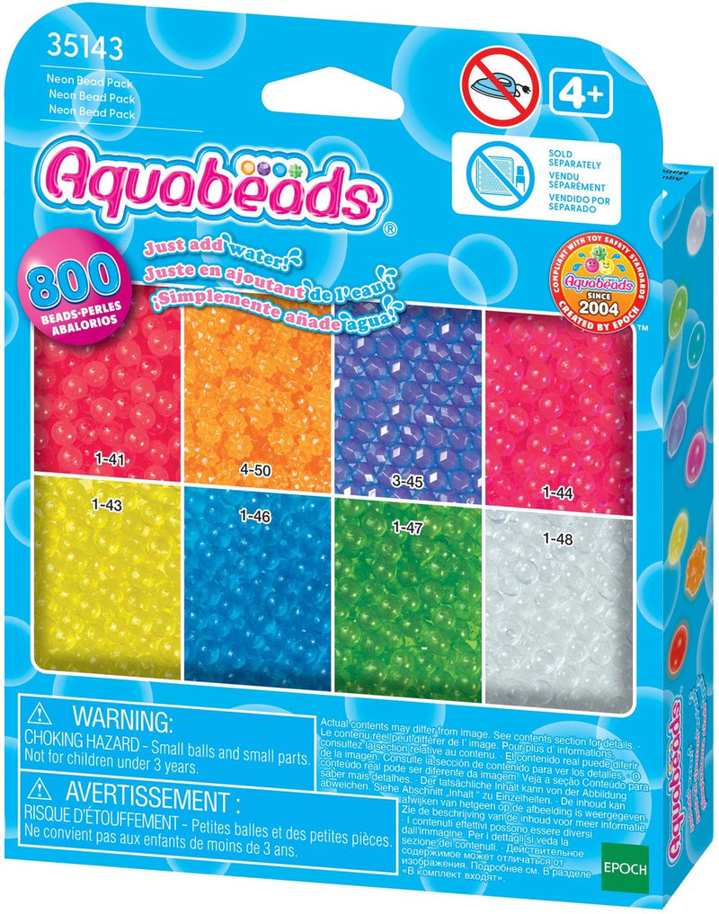 ギャラリービューアに画像をロードする, Aquabeads navulling neonkleuren- 800 parels
