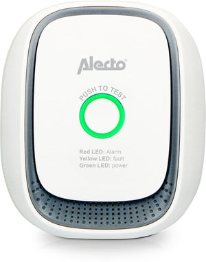 Alecto ga11 - gasmelder voor aardgas (methaan) - voldoet aan en50194 - alarm 70 db - testknop