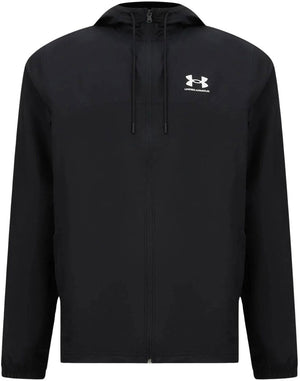 Under armour ua rival wvn windbreaker-blk heren sportjas - zwart - wit