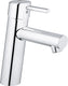 Grohe concetto wastafelkraan - medium uitloop - chroom - waterbesparend