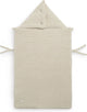 Jollein - voetenzak voor autostoel kinderwagen (nougat) - basic knit - katoen - polyester - footmuff maxi cosi, kinderwagen of autostoel - 42x82cm