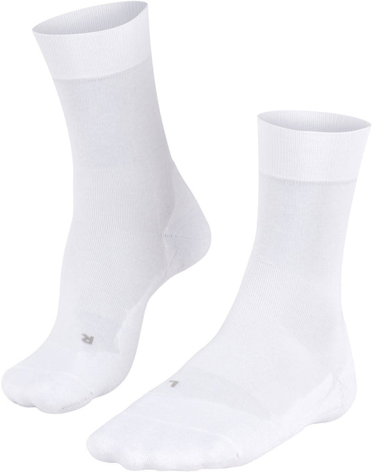 Falke go2 anti-blaar katoen functioneel materiaal golfsokken heren wit - maat 39-41
