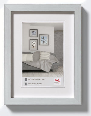 Walther construction - fotolijst - fotoformaat 18x24 cm - zilver