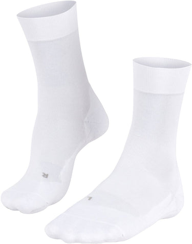 Falke go2 anti-blaar katoen functioneel materiaal golfsokken heren wit - maat 42-43